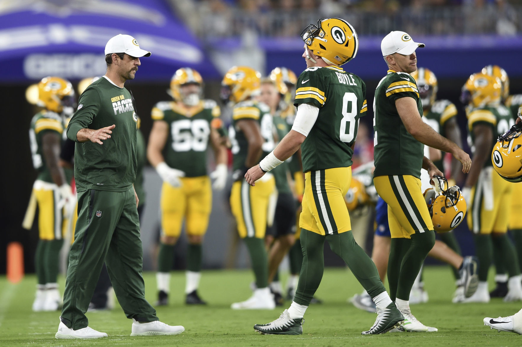 Aaron Rodgers, Tim Boyle - Packers vs. Ravens preseason
